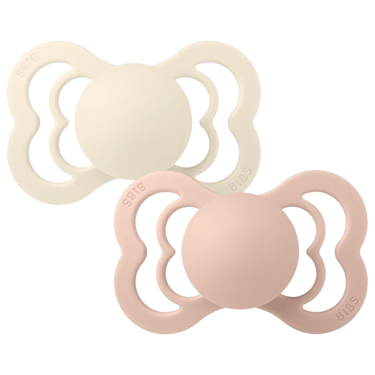 BIBS Supreme 2 PACK Ivory/Blush