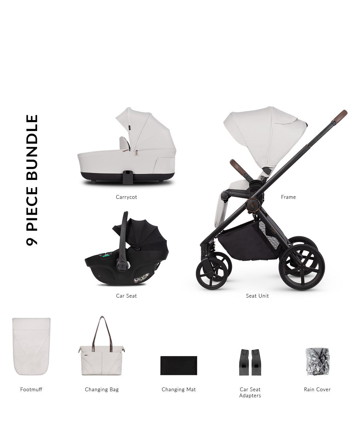 Venicci Claro Vanilla Pram