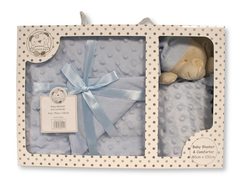 Snuggle Baby Baby Bubble Wrap with Comforter in Box 3 Colours