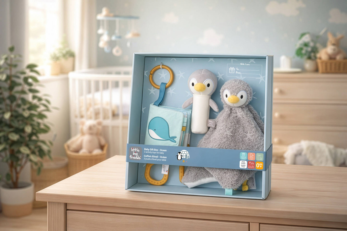 Little Big Friends Baby Gift Box - Ocean