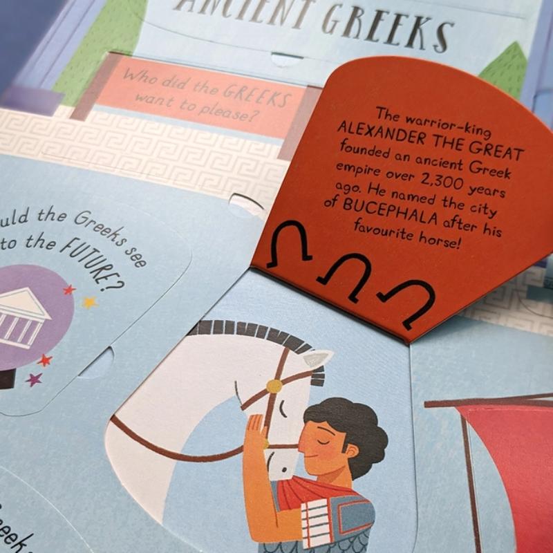 North Parade History Question and Answer Flap Book