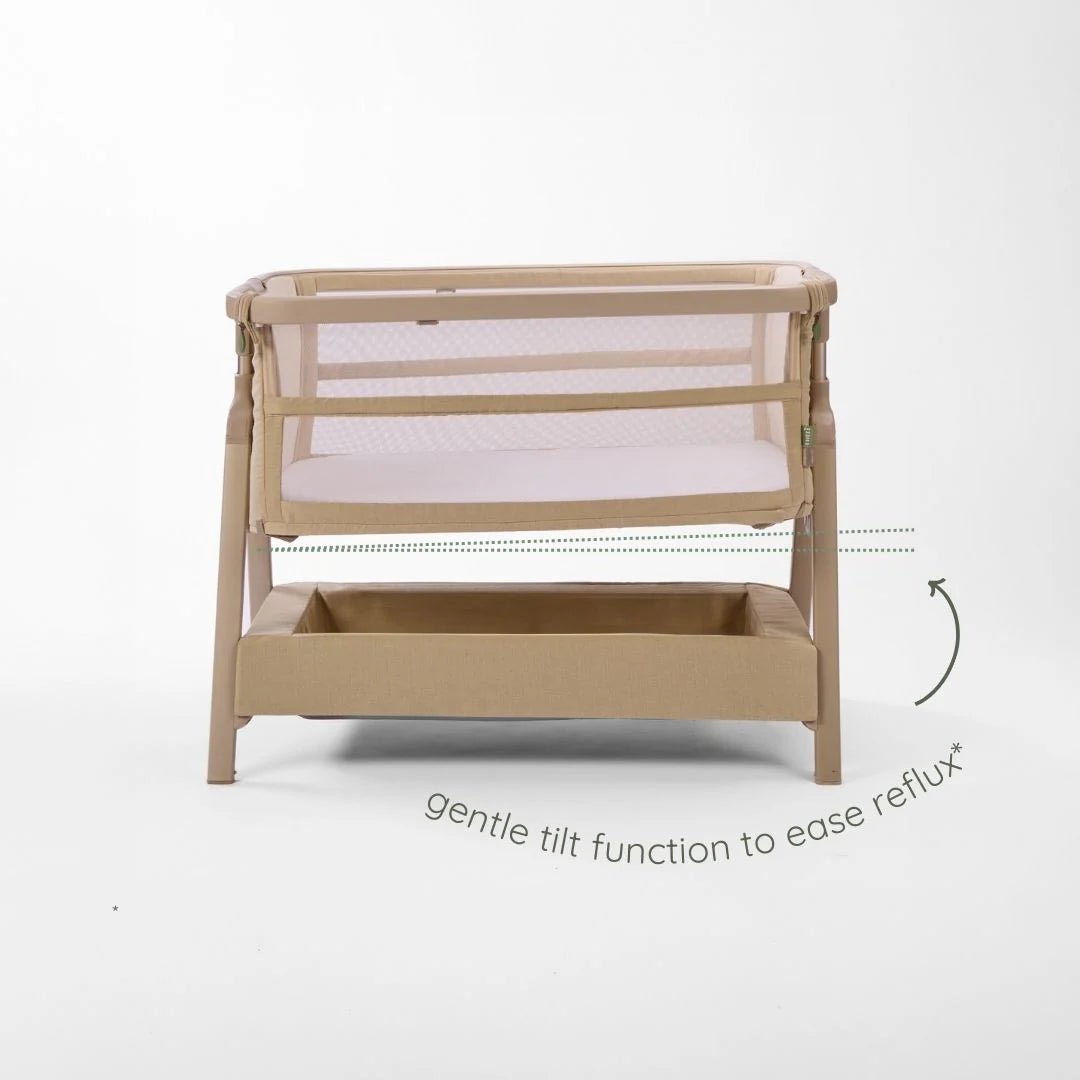 Tutti Bambini CoZee Zen Bedside Crib Sand