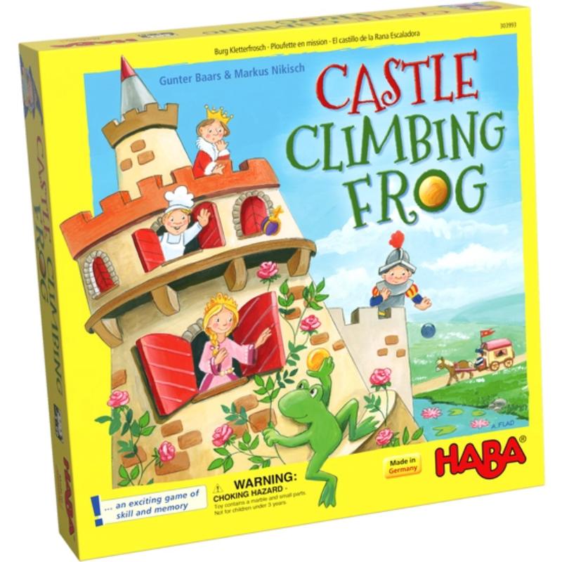 Haba Castle Climbing Frog Board Game
