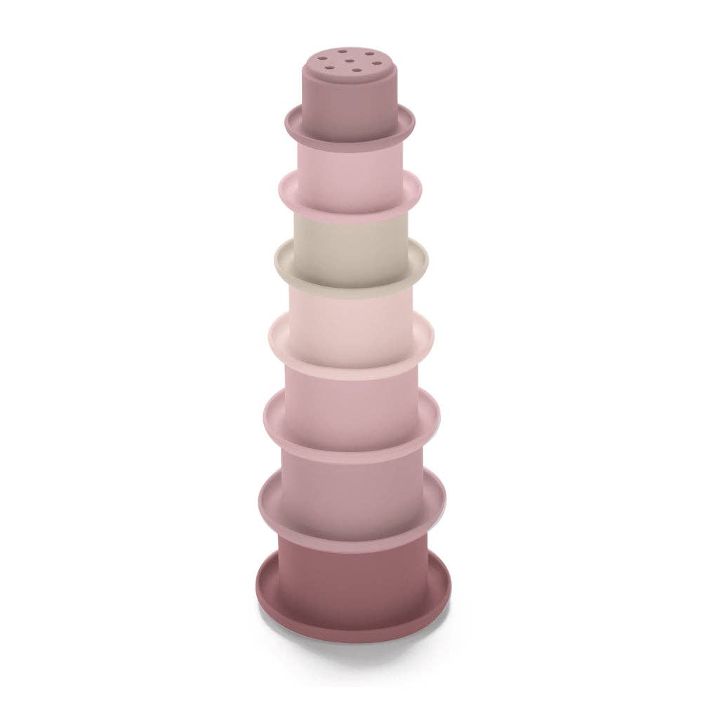 Jumini Baby Stacking Cups - Montessori Stacking and Bath Toy for 6m+