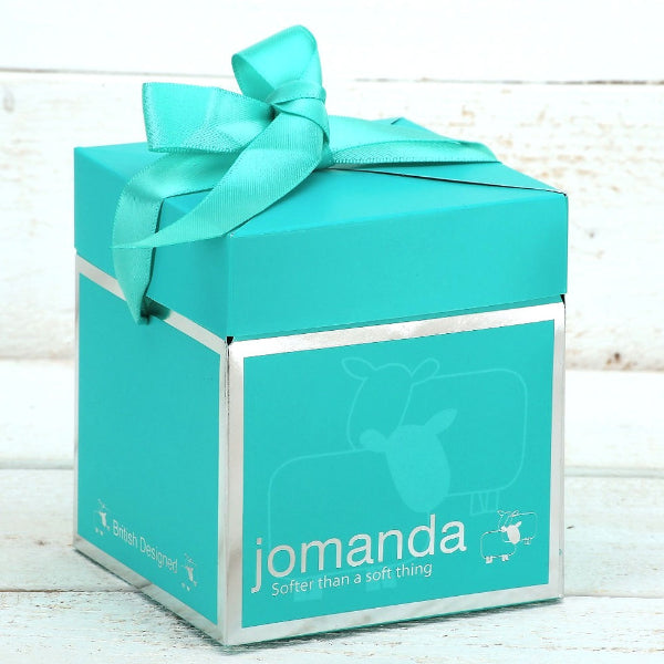 Jomanda Mini Snuggly Bunny Baby Blue With Pop up Box