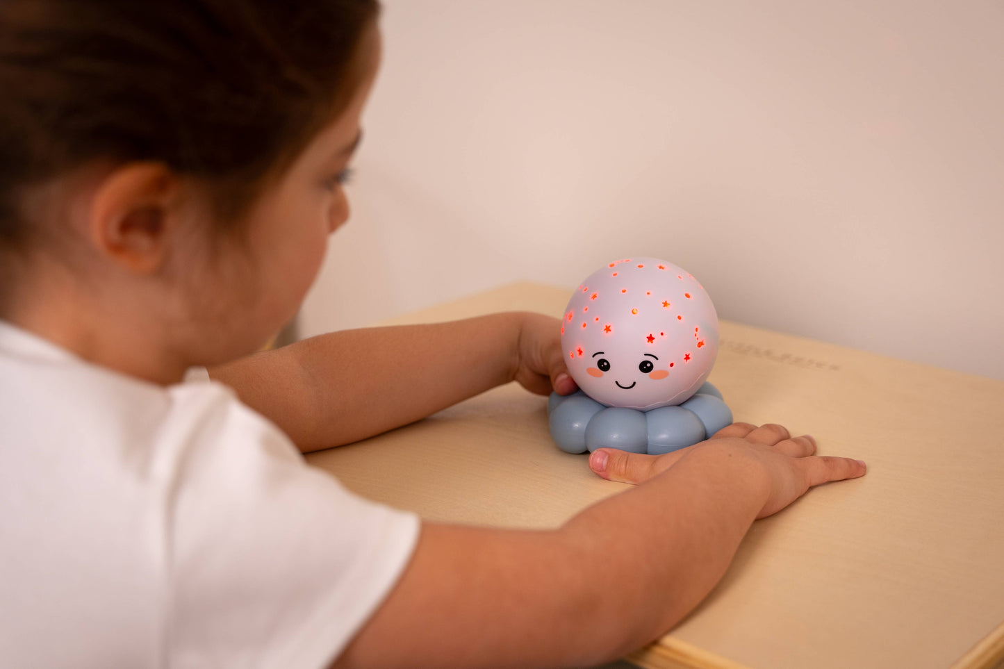 Cloud B Twinkles To Go Octo® Nightlight- Baby Blue