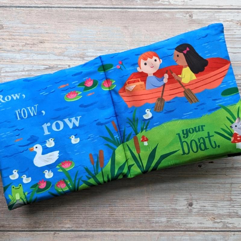 North Parade Row Row Your Boat Crinkly Cloth Book