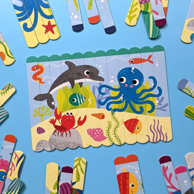 North Parade Ocean Puzzle Sticks