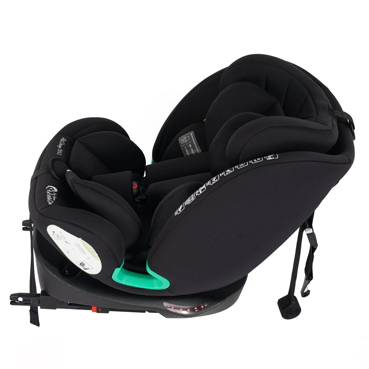 For Your Little One AllStage 360 0/1/2/3 ISOFIX I-Size Car Seat - Midnight Black (Birth-12 Years)