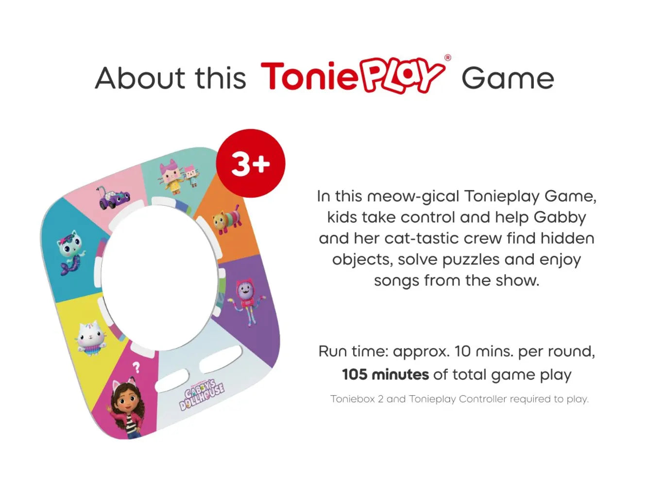 Tonieplay Discover: Gabby's Cat-tastic Scavenger Hunt (UK)