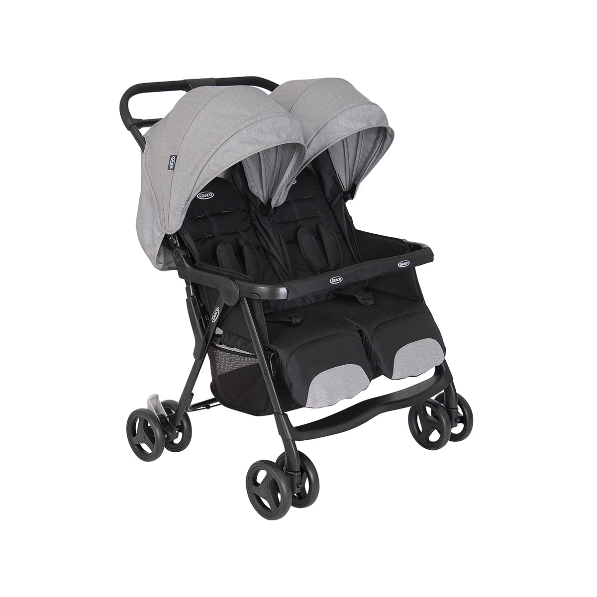 Graco DuoRider Double Pushchair Steeple Gray