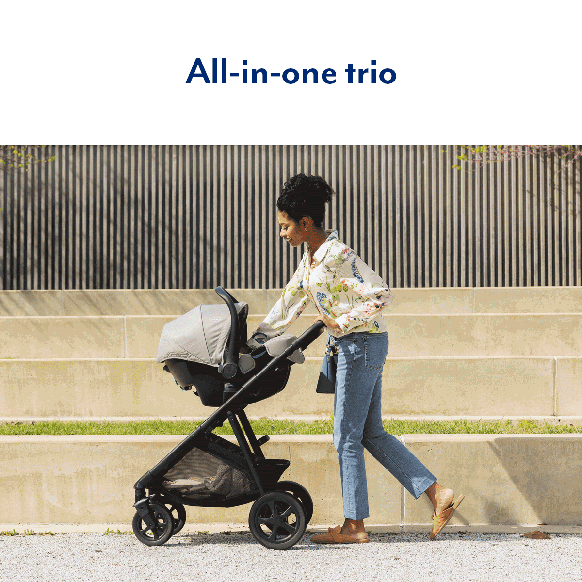 Graco Near2Me™ DLX Trio Ash