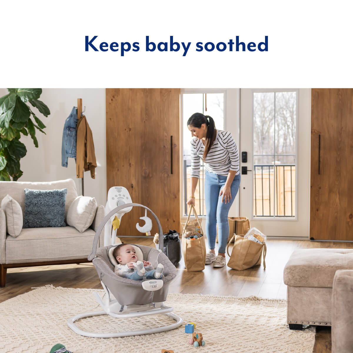 Graco Softsway Silent 2 in 1 Swing