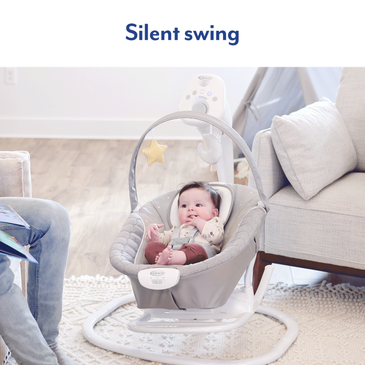Graco Softsway Silent 2 in 1 Swing