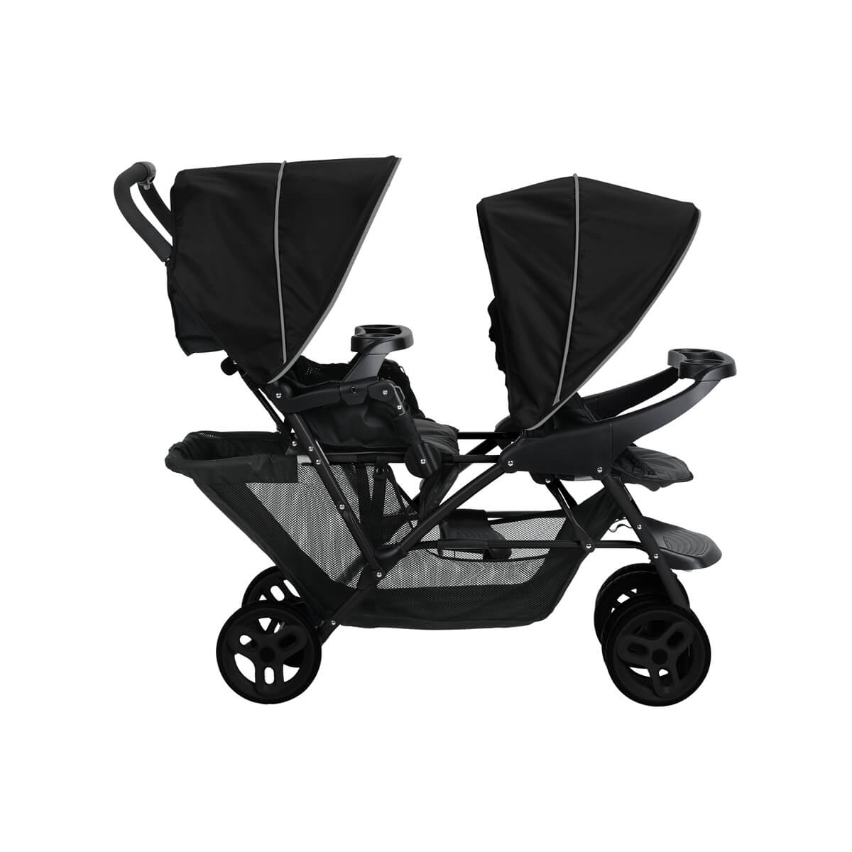 Graco Stadium Duo Tandem Stroller Black/Grey