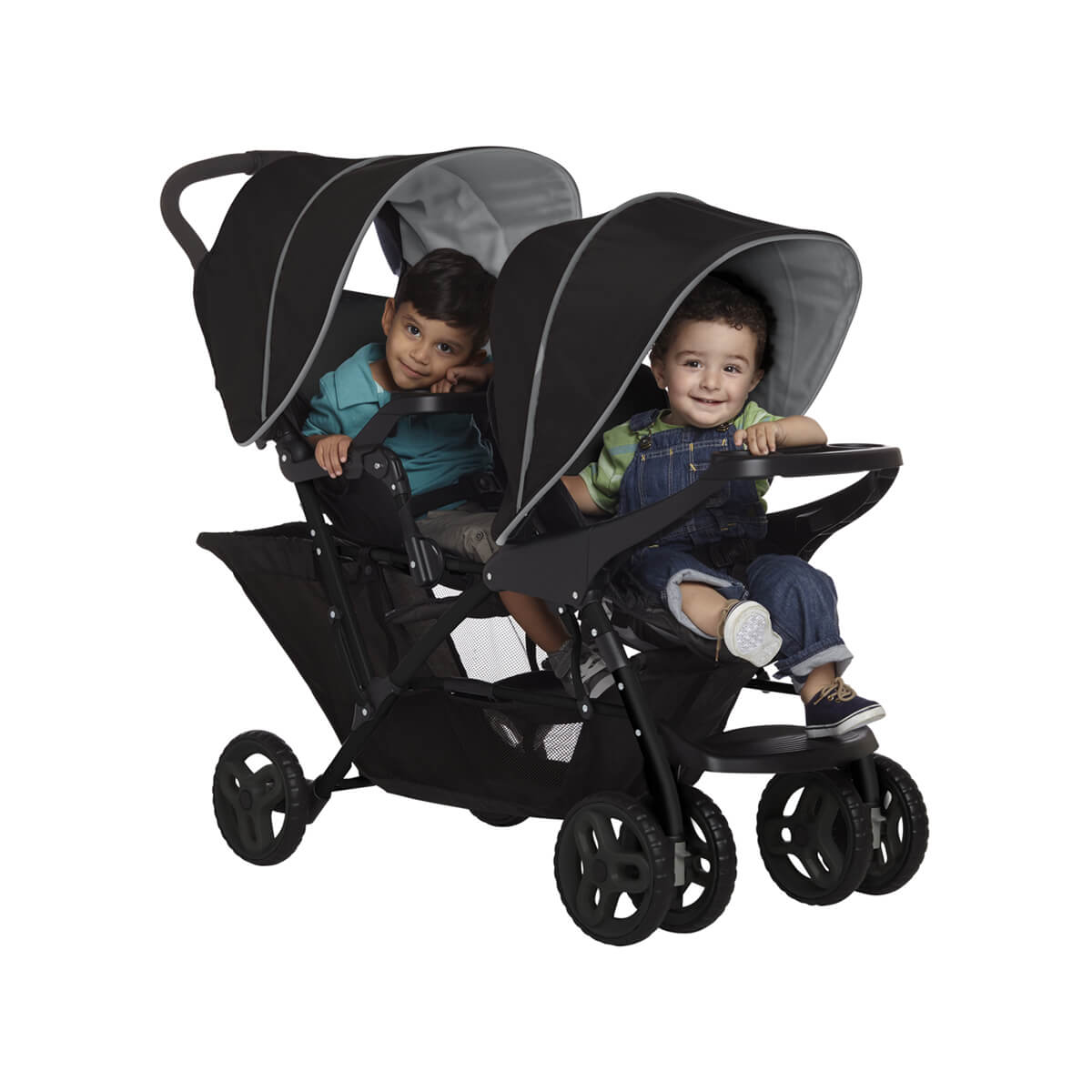 Graco Stadium Duo Tandem Stroller Black/Grey