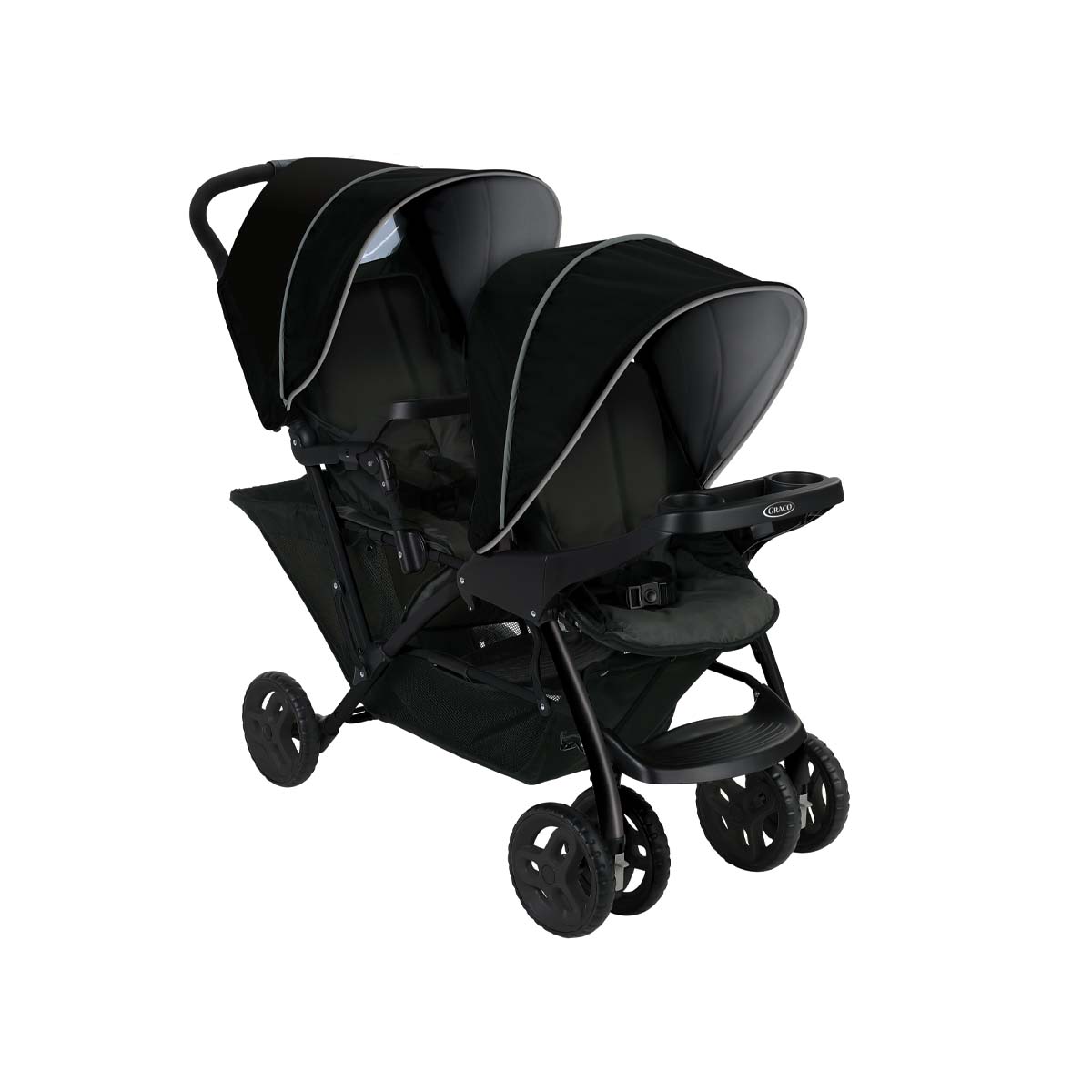 Graco Stadium Duo Tandem Stroller Black/Grey