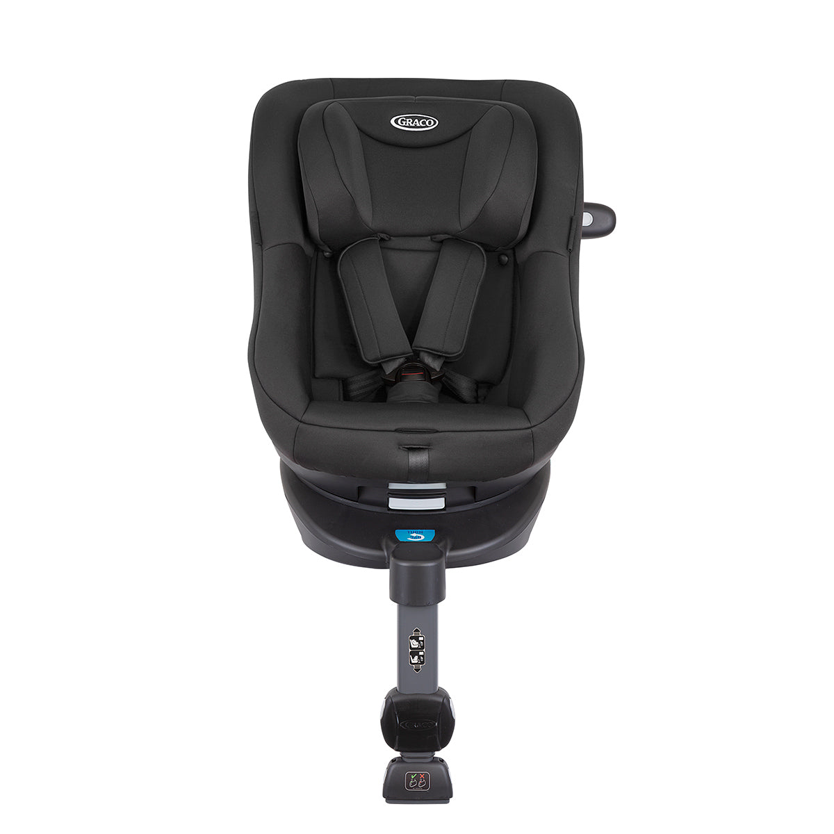 Graco Turn2Me Group 0+/1 i-Size R129 Spin Car Seat Midnight