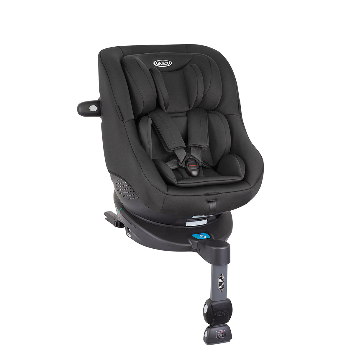 Graco Turn2Me Group 0+/1 i-Size R129 Spin Car Seat Midnight