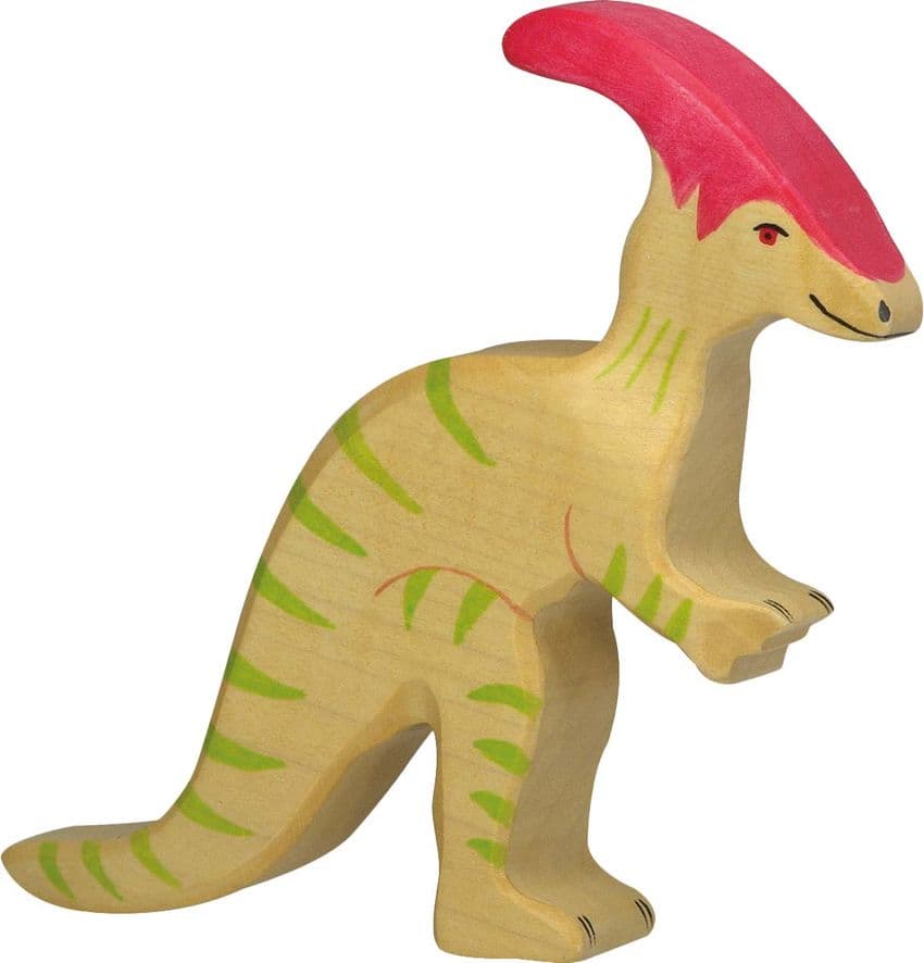Holztiger Dinosaur Parasaurolophus