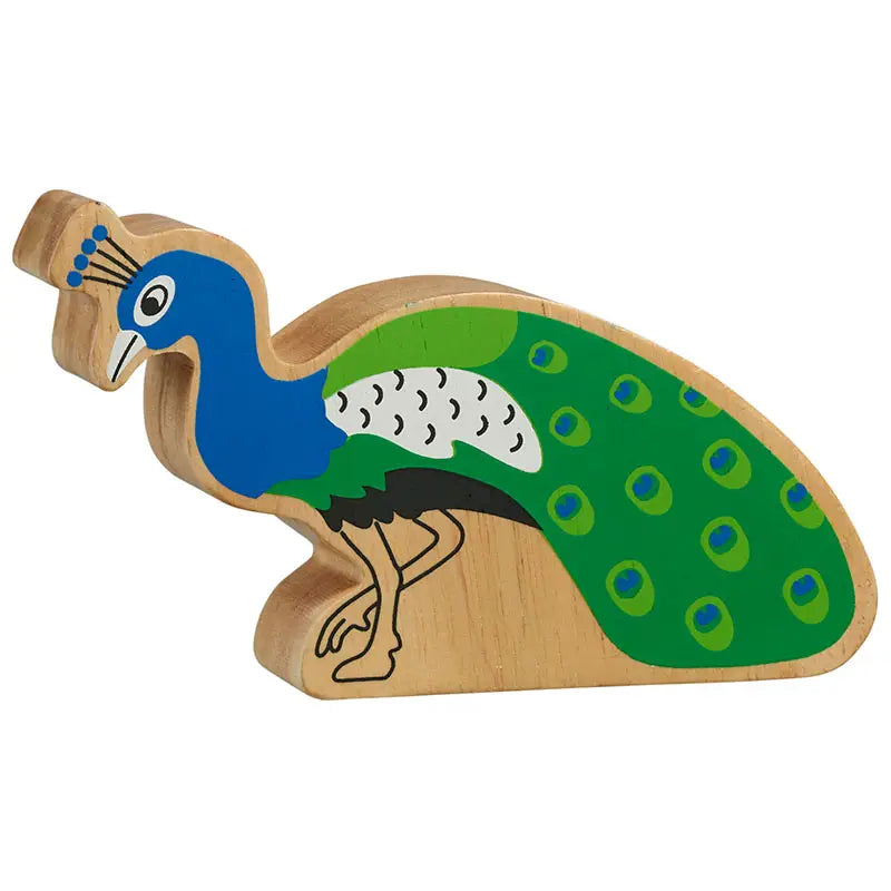 Lanka Kade Natural Blue & Green Peacock