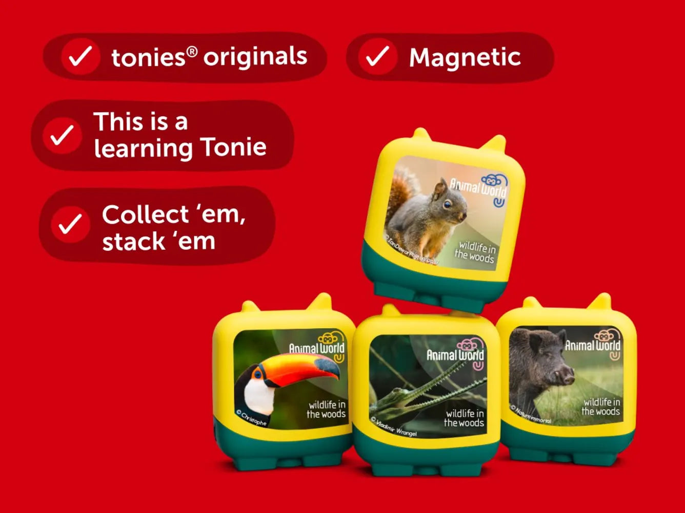 Tonies Clever Tonies Animal World Wildlife In The Woods