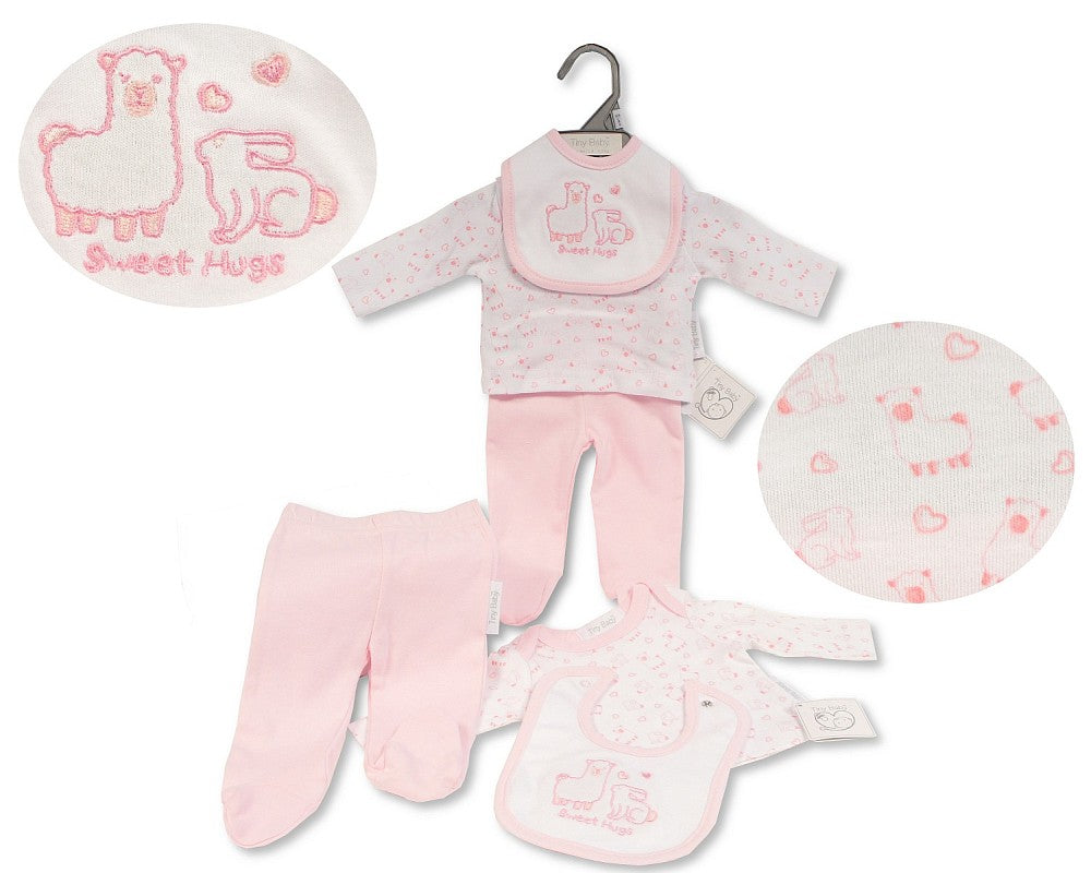 Tiny Baby Premature Baby Girls 3 pcs Set - Sweet Hugs