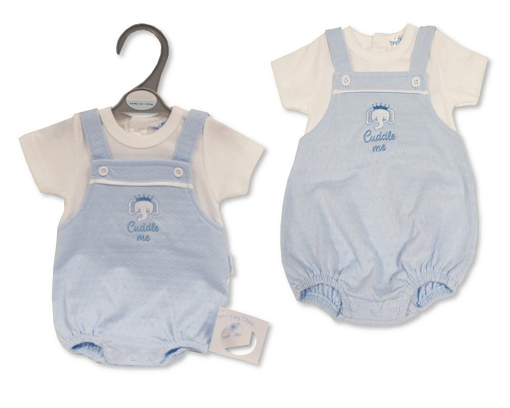 Tiny Chick Premature Baby Boys Romper - Cuddle Me