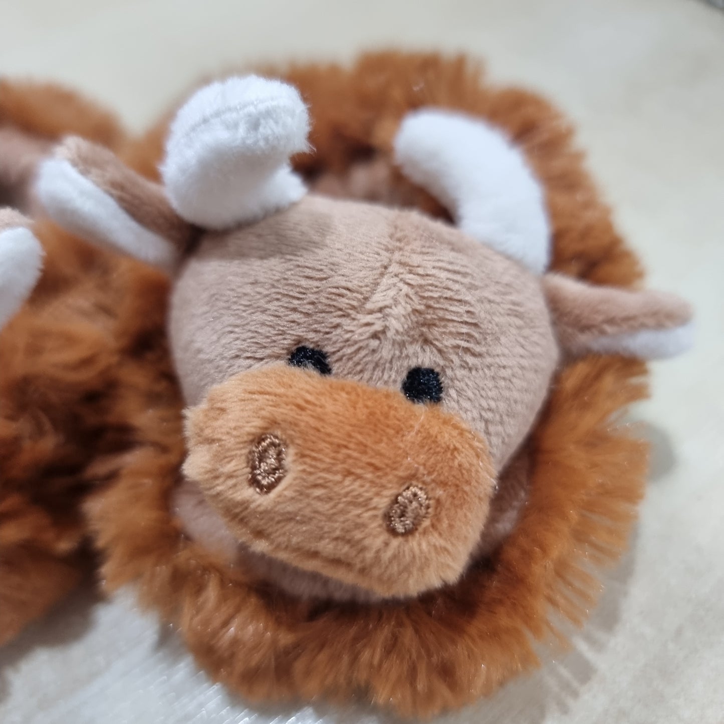 Jomanda Highland Cow Plush Baby Soft Slippers House Shoes