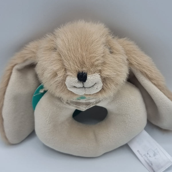 Jomanda Bunny Baby Rattle Brown