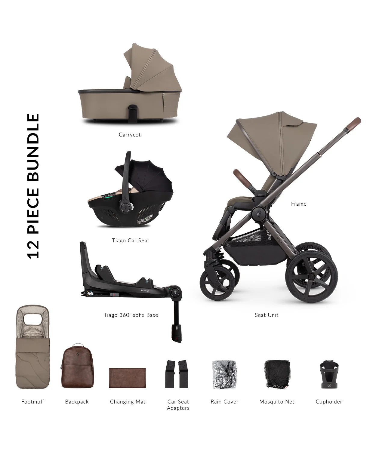 Venicci Tinum Upline 2 SE Powder Pram