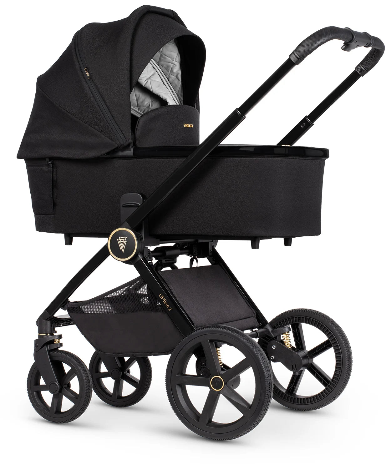 Venicci Tinum Upline 2 All Black Pram