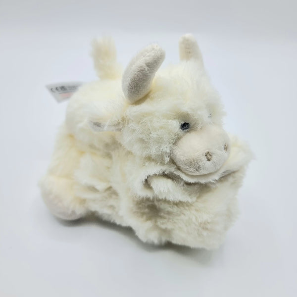 Jomanda Cream Highland Coo Cow Baby Toy Soother Comforter