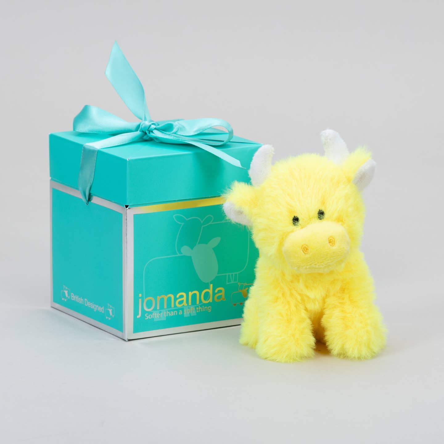 Jomanda Mini Yellow Coo Cow With Pop up Box
