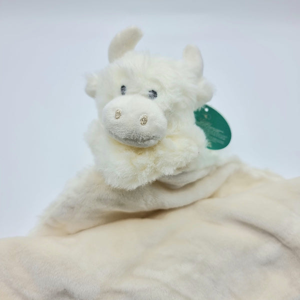 Jomanda Cream Highland Coo Cow Baby Toy Soother Comforter