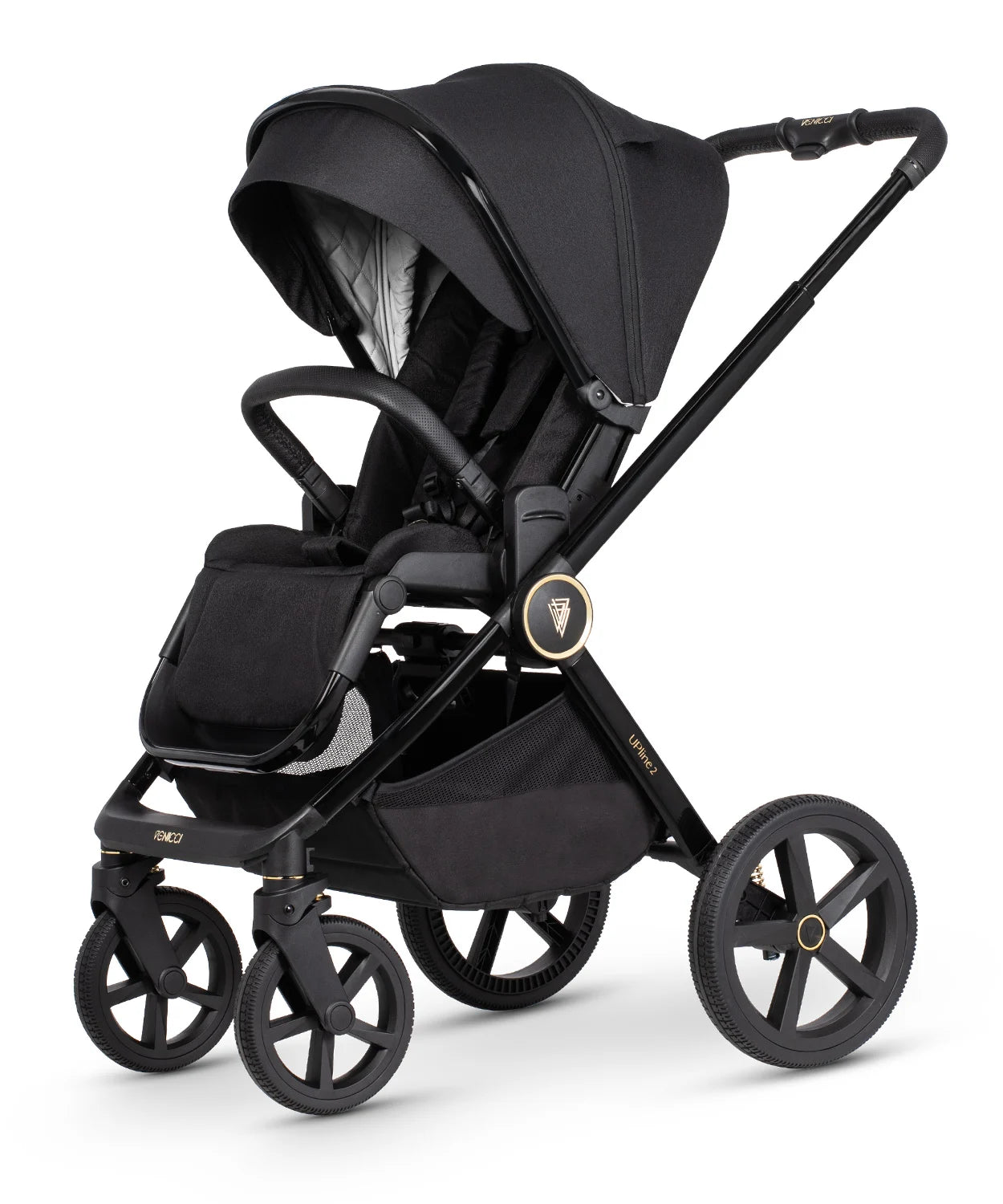 Venicci Tinum Upline 2 All Black Pram