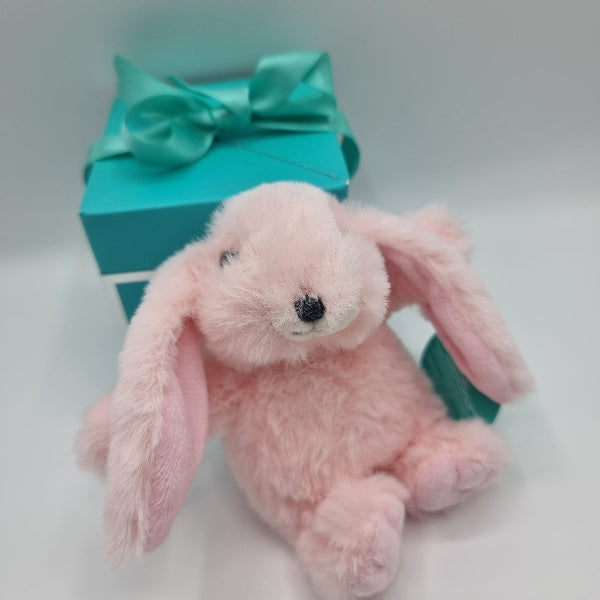 Jomanda Mini Snuggly Bunny Baby Pink With Pop up Box