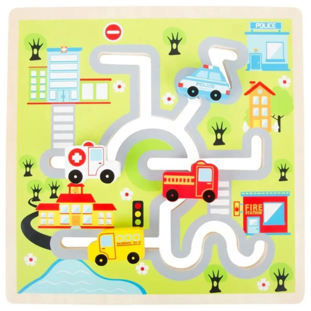 Small Foot City sliding puzzle