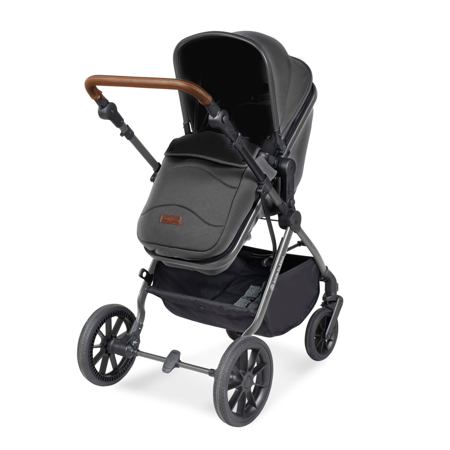 Ickle Bubba Cosmo 2 in 1 Pushchair Graphite Grey