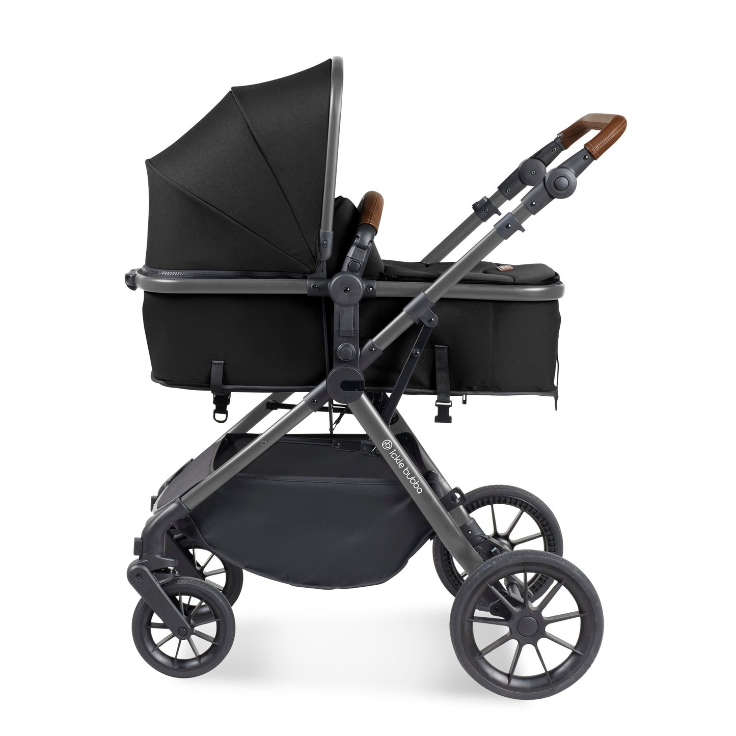 Ickle Bubba Cosmo 2 in 1 Pushchair Black