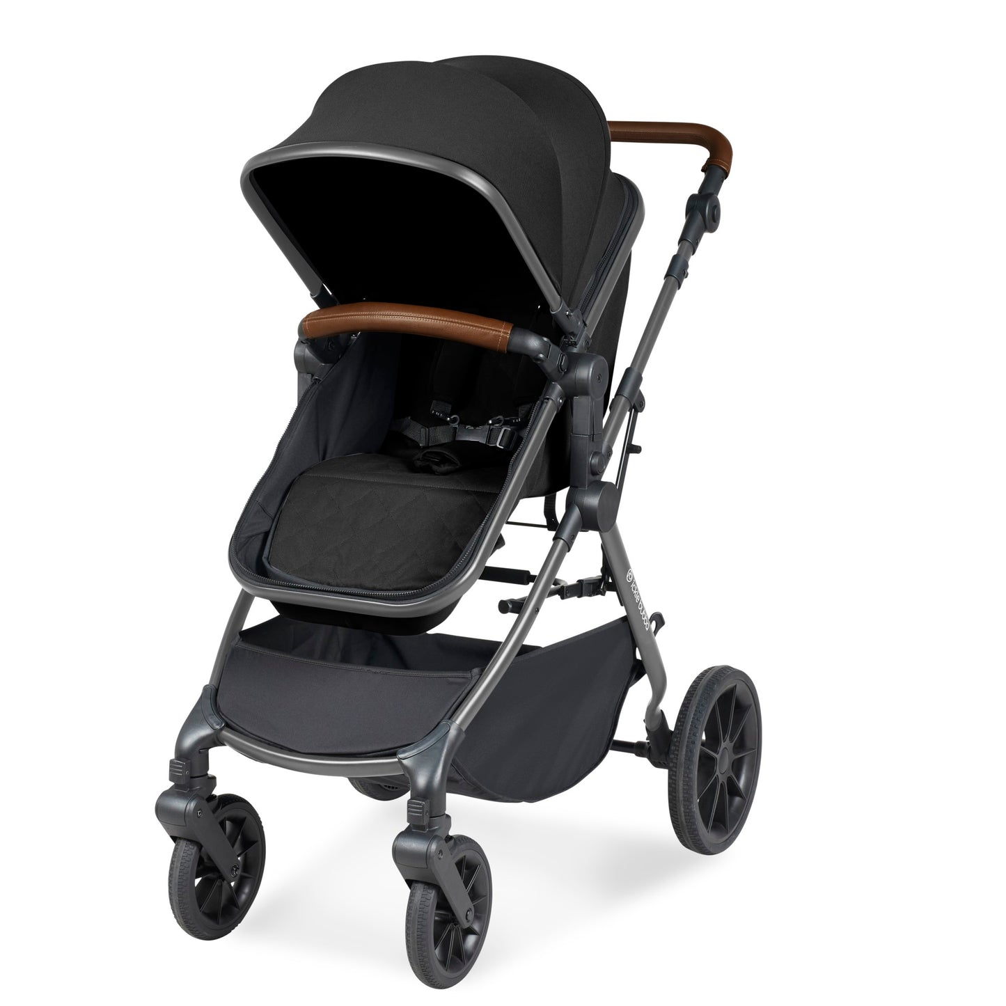 Ickle Bubba Cosmo 2 in 1 Pushchair Black