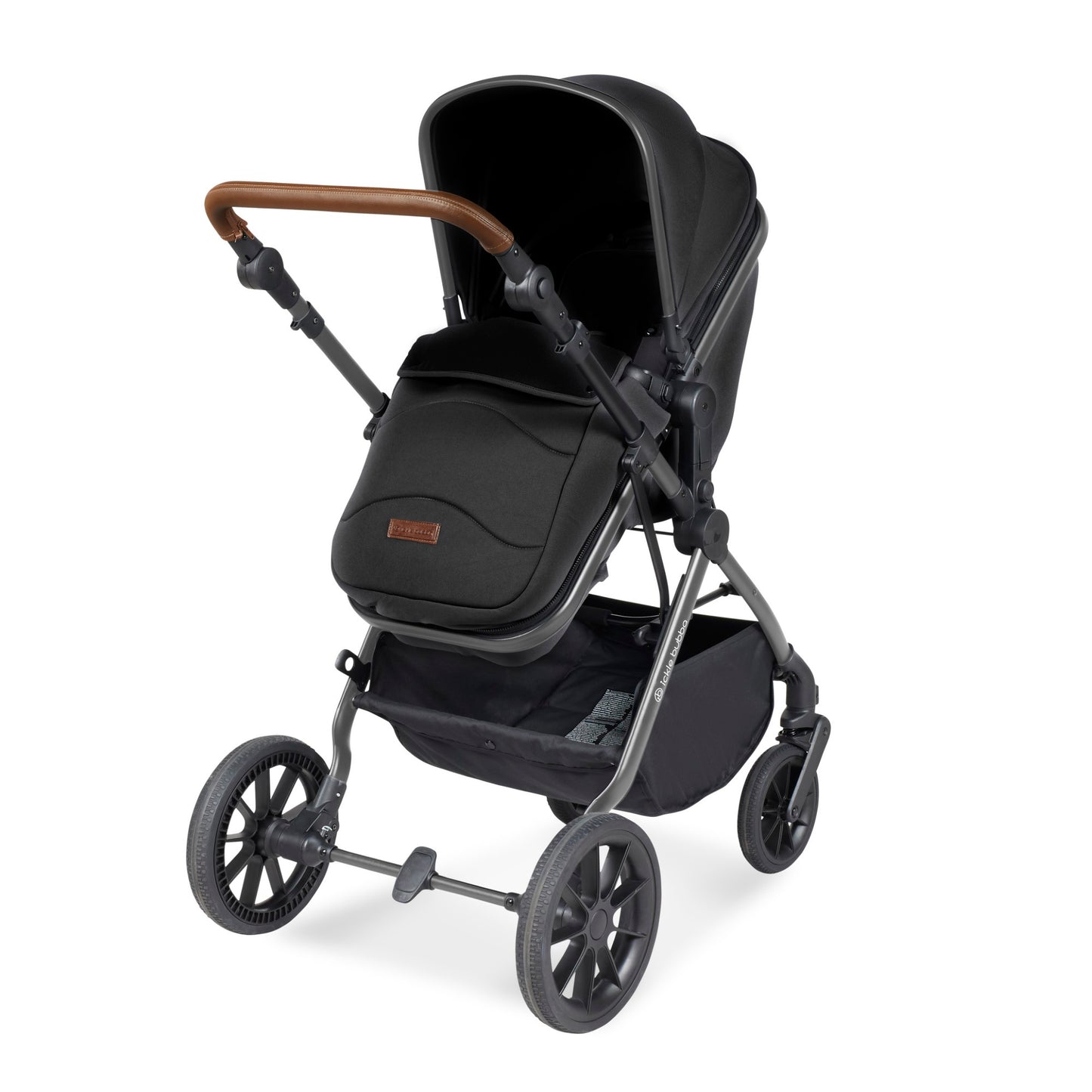Ickle Bubba Cosmo 2 in 1 Pushchair Black
