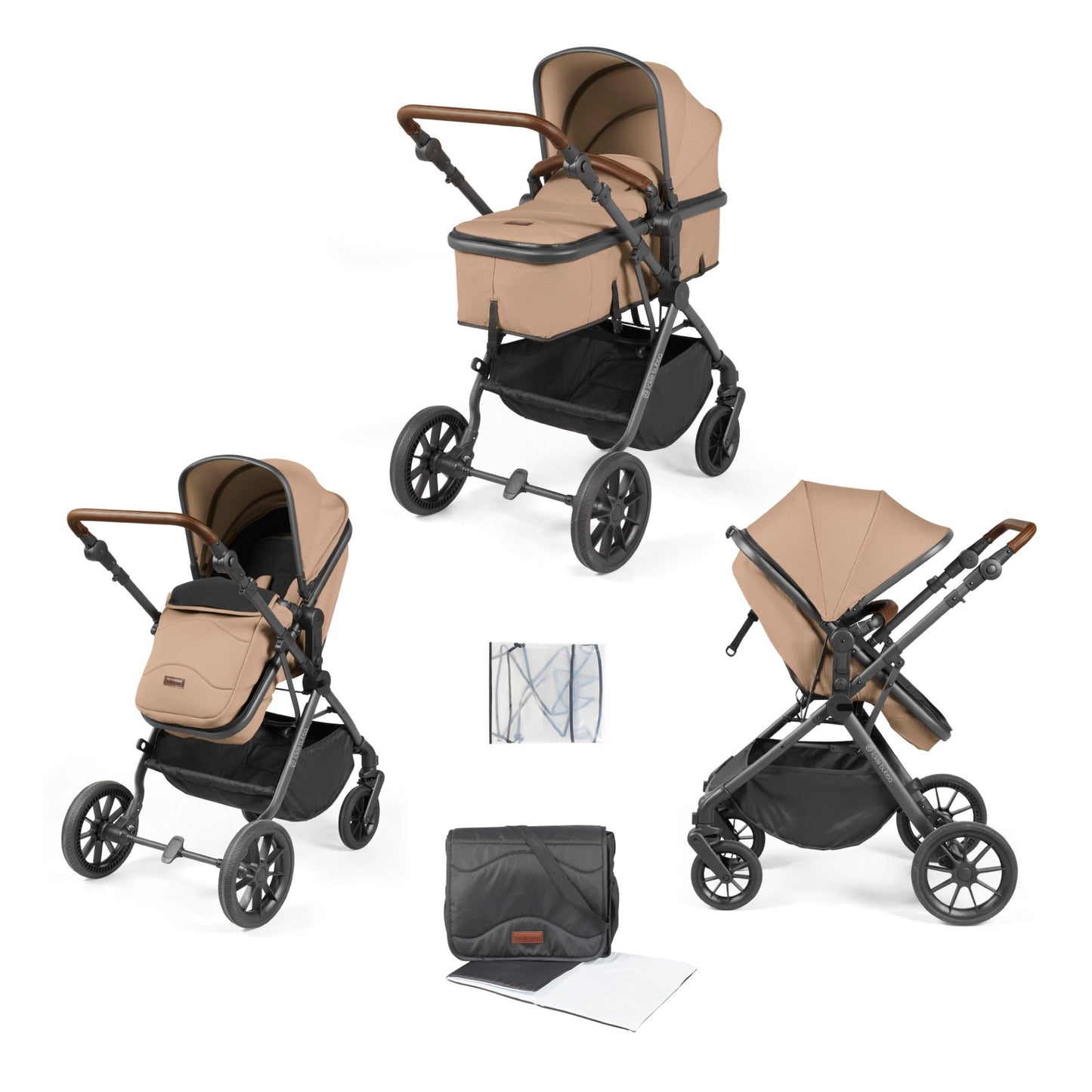 Ickle Bubba Cosmo 2 in 1 Pushchair Desert