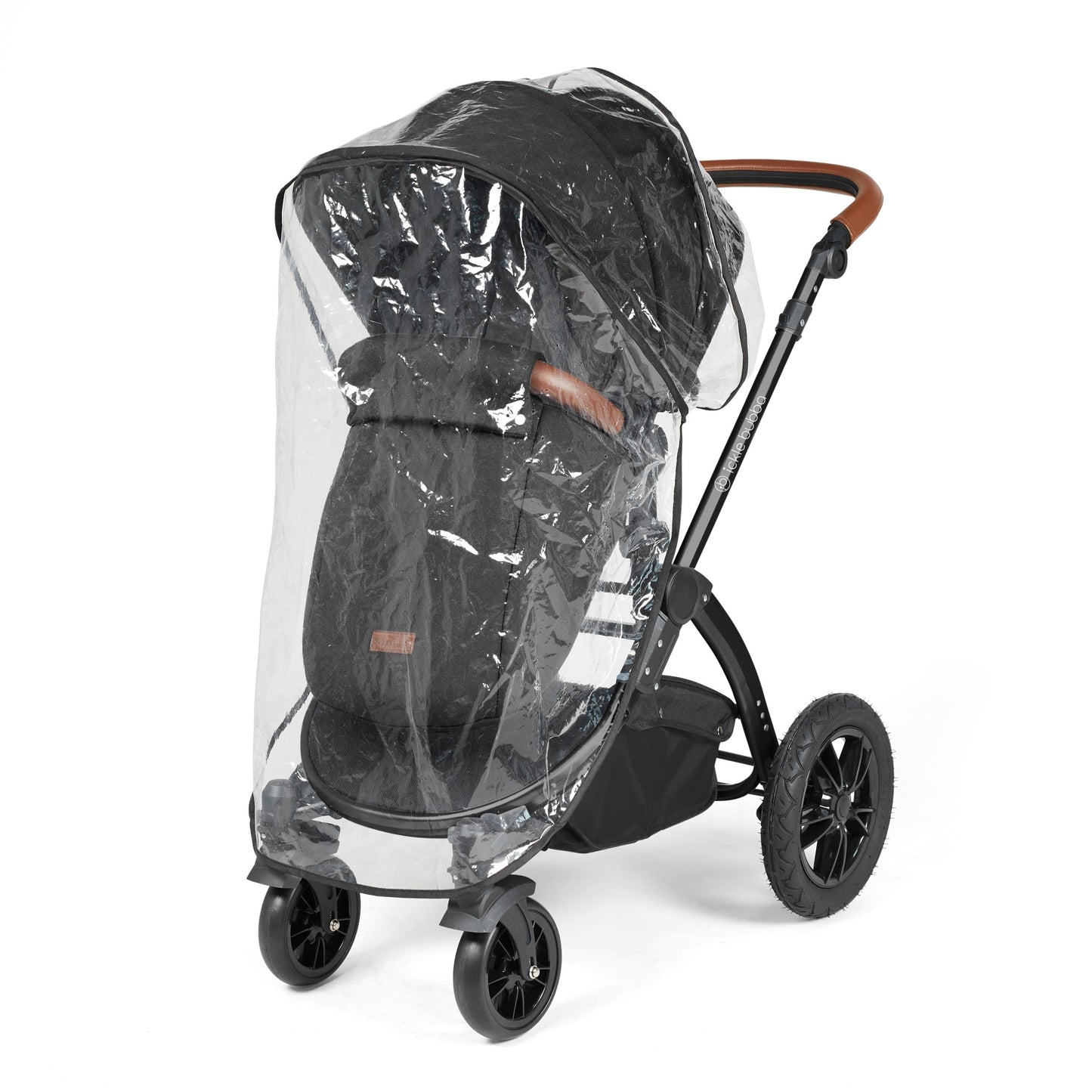 Ickle Bubba Stomp Luxe 2 in 1 Pushchair Midnight on Black