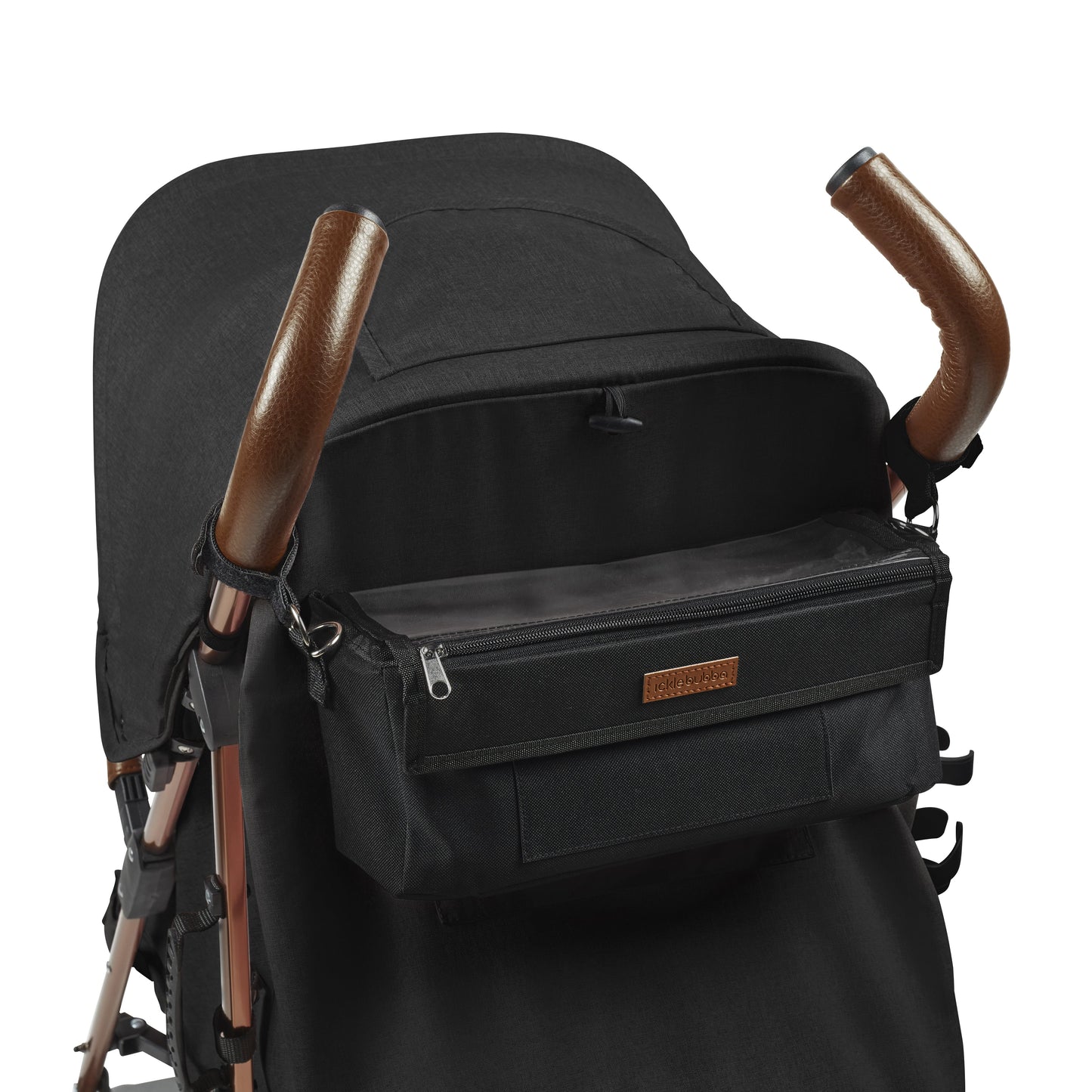 Ickle Bubba Discovery Prime Stroller Black Pushchairs & Prams