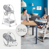 Hauck Sit N Relax 3In1 Stretch Grey Highchairs