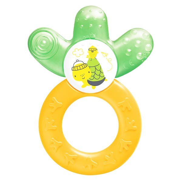 Mam Cooler Teether Orange Pacifiers & Teethers