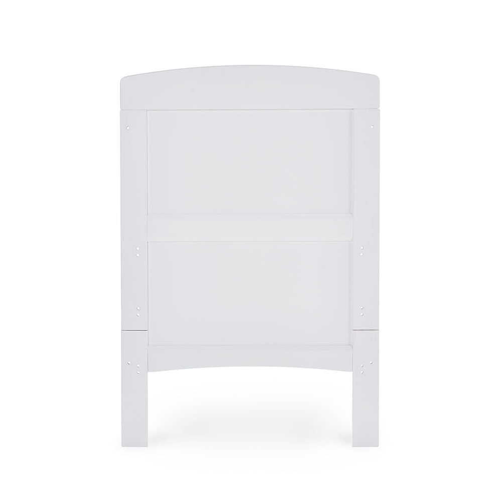 Obaby Grace Mini Cot Bed - White