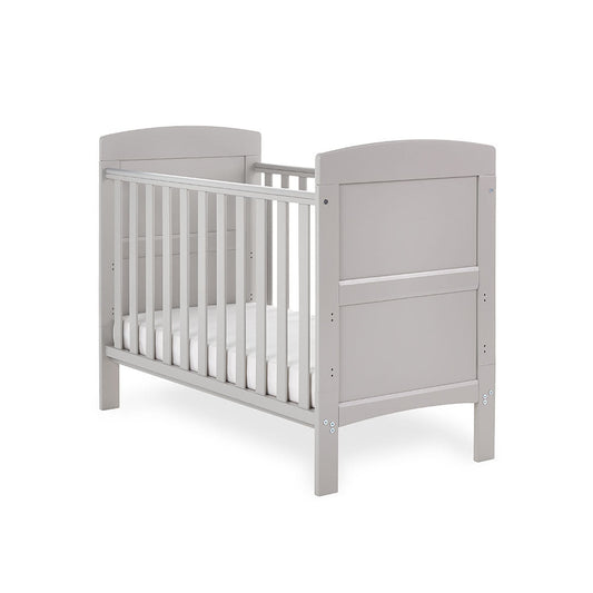 Obaby Grace Mini Cot Bed - Warm Grey