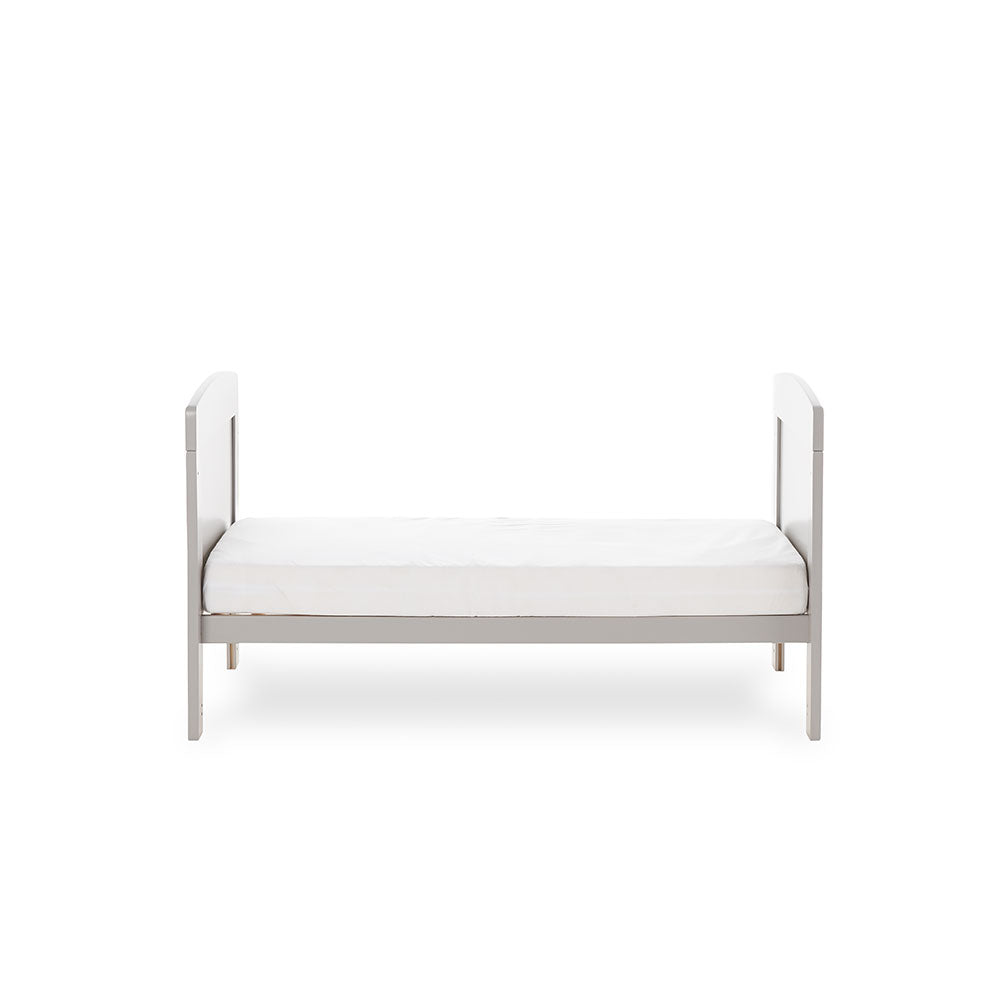 Obaby Grace Mini Cot Bed - Warm Grey